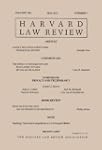 Harvard Law Review: Volume 126, Numbe...