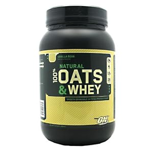 Optimum Nutrition 100% Natural Oats and Whey Vanilla Bean 3 Lbs ( Multi-Pack)