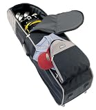 BAGBOY Travel Cover T 6 black silver Reisehülle Reiseüberzug schwarz silber