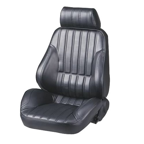 procar seats Discount ProCar by Scat 80-1000-51L RALLY Series 1000 Black Vinyl Left Recliner Seat