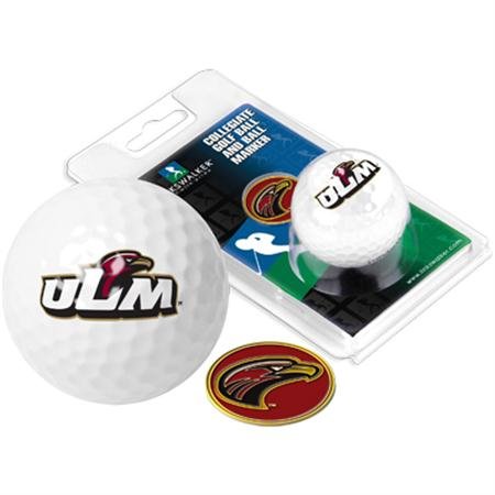 Louisiana-monroe Warhawks Ncaa Collegiate Logo Golf Ball Ball Marker