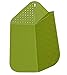 Cutting Board Plus Colander 2 in 1 Chopping Board with Integrated Strainer (Green) Christmas Gifts for Her