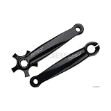 Surly Mr. Whirly Crank Arm Set, 170mm, Black