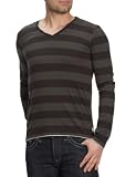 Tom Tailor Denim Herren Shirt/ Langarmshirt 10202810012/knitted stripe serafino