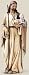 6" Good Shepherd Statue Catholic Gift Figurine