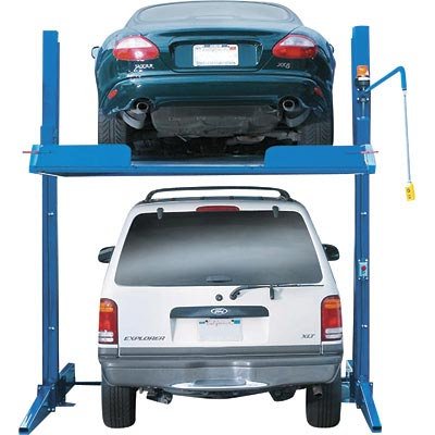 - BendPak Commercial-Grade Parking System - 7000-Lb. Capacity, 85in. Under Clearance, Model# PL-7X