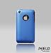 SHIELD Apple 3G 3GS iPhone Shield Polycarbonate Slim Fit Case + Microfiber Cleaning Cloth (Blue)