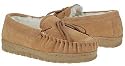 LAMO AUSTRALIA Sheepskin Lined Womens Suede Moccasin Mocs Shoes Chestnut