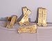 4 French Fire Gilt Bronze Dore Art Nouveau Style Tie Backs