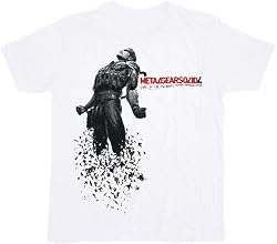 Metal Gear Solid Snake Dissolve White T-Shirt Tee