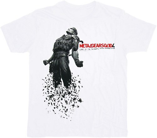 Cover image : Metal Gear Solid Snake Dissolve White T-Shirt Tee