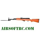 Russian SKS Spring Powered Full Scale WWII M14 CARBINE Airsoft Rifle with Bayonet FPS-290 Airsoft Gun