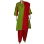 Salwar Kameez Ready Made Cotton Embroidered Clothing Size (L/40)