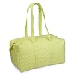 Olive n Figs Quilted Duffle Bag - Lime
