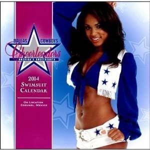 2014 DALLAS COWBOYS CHEERLEADERS America's Sweethearts MINI Wall Calendar