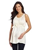 Ingrid  Isabel Women's Maternity  Silk Tie Blouse