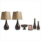 IMAGE OF Charlie 6 Piece Accessory Package in Hammered Bronze