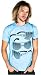 Public Domain Elvis Glasses T-Shirt (PD10728M) - Blue