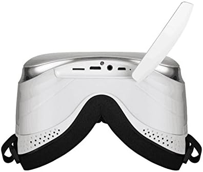 SINST 1080P Octa-Core Android 4.4 HD Virtual Reality 3D Glasses 2+8GB VR Headset Box 3D Video Movie Game Glasses Support 32GB TF Card 1080P for PC PS4 360 XBOX White