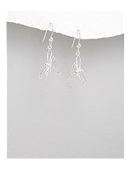 Dragonfly Earrings In 92.5 Sterling Silver