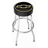Chevy Gold Bowtie Garage Stool by Plasticolor