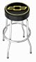 Chevy Gold Bowtie Garage Stool