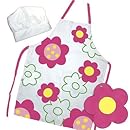 The Little Cook / Child's 3-piece Flower Power Apron Set