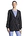 Cherokee Women's Workwear Scrubs Cardigan Warm-Up Jacket, Black, 2X-Large