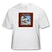 Beverly Turner Christmas Photography We ve Moved - Cardinal in the Snow, from our new Home, Happy Holidays - T-Shirts