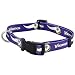 Minnesota Vikings Adjustable Pet Dog Collar (Large)