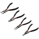 TEKTON 3576 Internal / External Snap Ring Pliers Set, 4-Piece