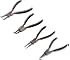 TEKTON 3576 Internal / External Snap Ring Pliers Set, 4-Piece