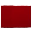 Casual Solid Ribbed Placemat - Red