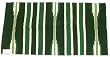 Mayatex Saddle Blanket - Ranger 2000 - 30 X 60 - Hunter Green