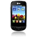 LG T500 ego Handy (7,1 cm (2,8 Zoll) Display, Touchscreen, 2 Megapixel Kamera) schwarz