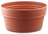 Akro-Mils VIB12000E35 Villa Low Bowl, Clay, 12-Inch