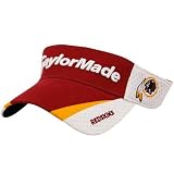 NFL TaylorMade Washington Redskins White-Burgundy 2010 Adjustable Visor