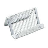ELDON OFFICE PRODUCTS / Mesh business card holder, pewter / ROL22254 / Sold as 1 Each / Mfr Part # 22254 \*/ Mesh business card holder, pewter