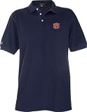Auburn Tigers Navy Classic Pique Stainguard Polo Shirt