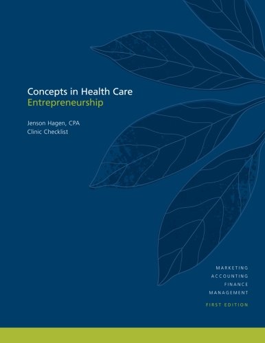 Concepts in Health Care Entrepreneurship: Clinic Checklist