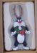 Sylvester Looney Tunes Hard Plastic Christmas Ornament From 1990-91