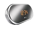 Philips - AJ1003 - Radio r&eacute;veil - Tuner num&eacute;rique - Design miroir et aluminium bross&eacute;