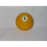 Pool Ball Shifter Knob Yellow #1