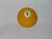 Pool Ball Shifter Knob Yellow #1 Image