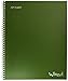 Top Flight Wired 3-Subject Wirebound Notebook with 4 Pockets, 120 Sheets, College Rule, 11 x 8.875 Inches, 1 Notebook, Cover May Vary (33181)