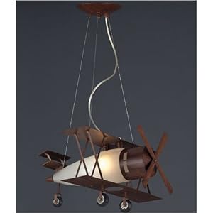 Prop Plane Pendant Chandelier by Elk
