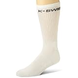 K-SWISS Men's Basic Everyday Crew-Cut Socks (6-Pack)