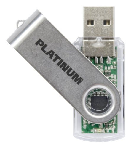 Platinum Twister 32 GB USB-Stick USB 2.0 transparent Preisvergleich