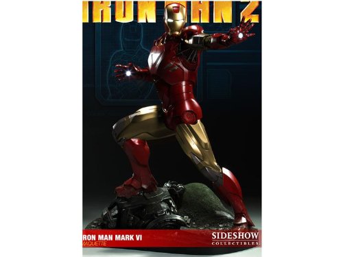 Iron Man 2 Movie 17 Inch Maquette Statue - Iron Man Mark VI