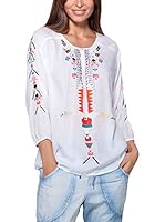 Peace & Love Blusa (Blanco)